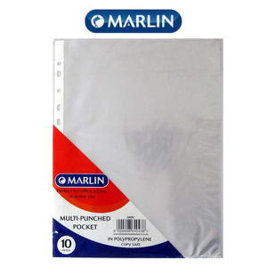 Marlin A4 File Pockets Sleeves 10's