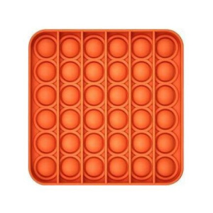 Sceedo Pop It Bubble Square Fidgt Orange Multi No