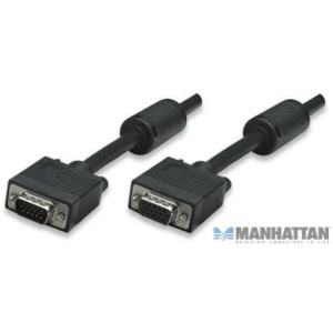 Manhattan SVGA Extension Cable with Ferrite cores