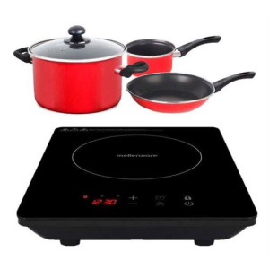 Mellerware 5 Piece Capri Induction Cooker And Pot