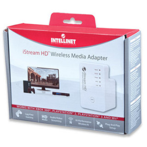 Intellinet Wireless 300N iStream HD Media Adapter