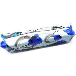 Marlin Designer Pencil Bag Blue Rose