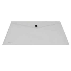 Marlin A4 Clear Carry Folder with Stud