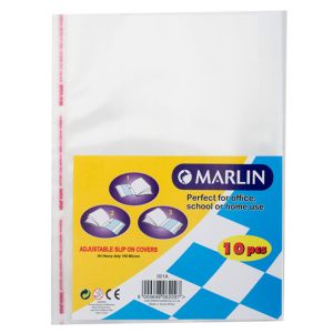 Marlin A4 Slipon Plastic Book Covers 120micron