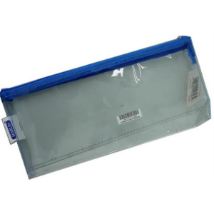 Marlin Clear PVC 23cm Pencil Bag Blue