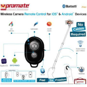 Promate Zap Wireless Camera Remote Control for