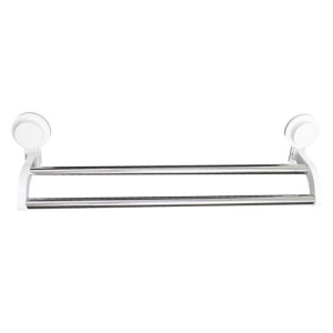 Bathlux Dual Towel Rack With Suction Cup Retail