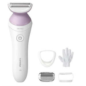 Philips Cordless Lady Wet & Dry Shaver 6000 Pink