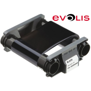 Evolis Black Monochrome Printer Ribbon