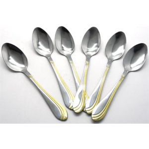 Casey Catering 6 Piece Stainless Steel Dinner Tea
