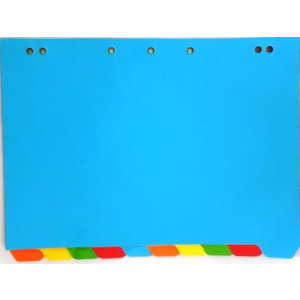 Brainware Filedex A4 Board Dividers Unmarked