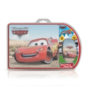 Disney Cars Mouse & Mouse Pad Gift Set