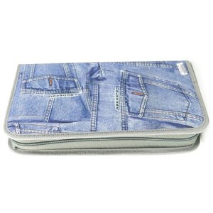 Ebox 80pcs Cd Wallet Blue Jean