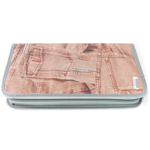 Ebox 80pcs Cd Wallet Tan Jean
