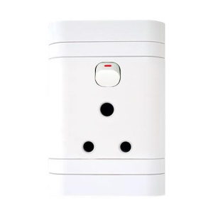 Lesco Single Switch Socket with Flush Cover