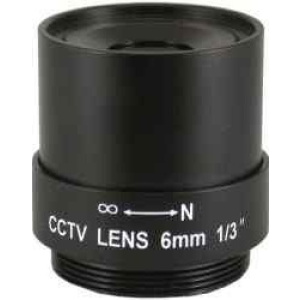 Securnix Lens 6MM FIXED, Retail Box , No Warranty