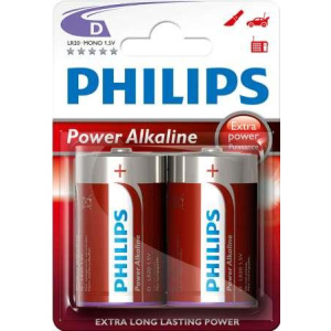 Philips PowerLife Battery LR20P2B 2 X Type D