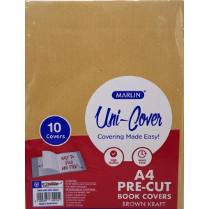 Marlin Kids Precut A4 Brown Kraft Paper Book