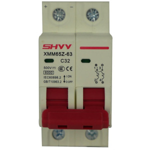 Solarix DC Series 2 Pole 32A Solar PV Cell Air