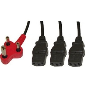 UniQue Dedicated Tri Head Power Cable 3.8m