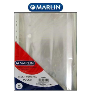 Marlin A4 File Pockets Sleeves 100's