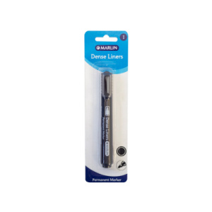 Marlin Dense Permanent Markers 1's Black