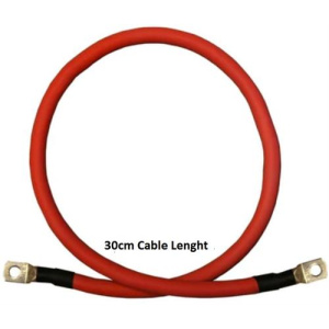 Solarix Battery Link Cable 30cm Length Red