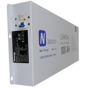 Solarix Nenergy 12V 100Ah LiFePo4 Single Battery