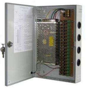 Securnix 12VDC 10Amp 9 Channel CCTV Power Supply