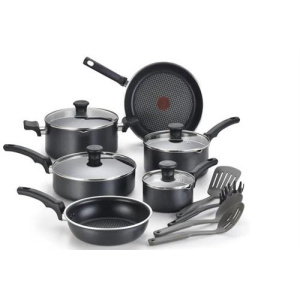 Tefal Comfort Non Stick Black 14pc Set
