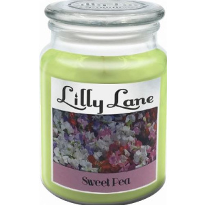 Lilly Lane Sweet Pea Scented Candle Large Lidded