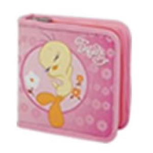 Tweety 40 CD Wallet Colour::PINK