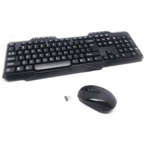 UniQue Wireless USB Multimedia Keyboard and