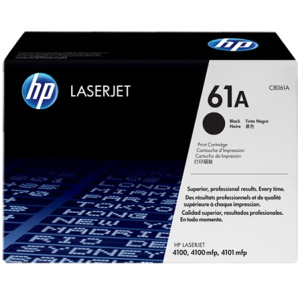 HP Original Replacement for HP 61A C8061A Black