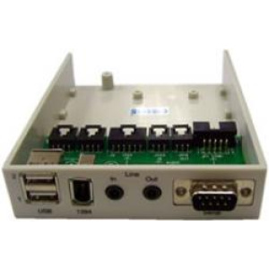 UniQue Multimedia Bay 2xUSB Port+1IEEE 1394