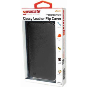 Promate Zemi BlackBerry Z10 Classy Leather Flip