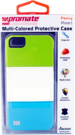 Promate Pancy iPhone 5 Multi-Colored Protective Case Promate Pancy iPhone 5 Multi-Colored Protective Case