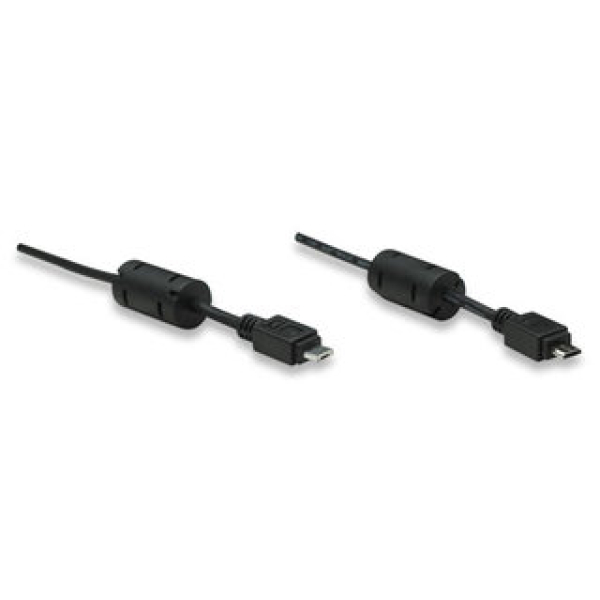 Manhattan Micro USB B male to USB Micro A male 1M