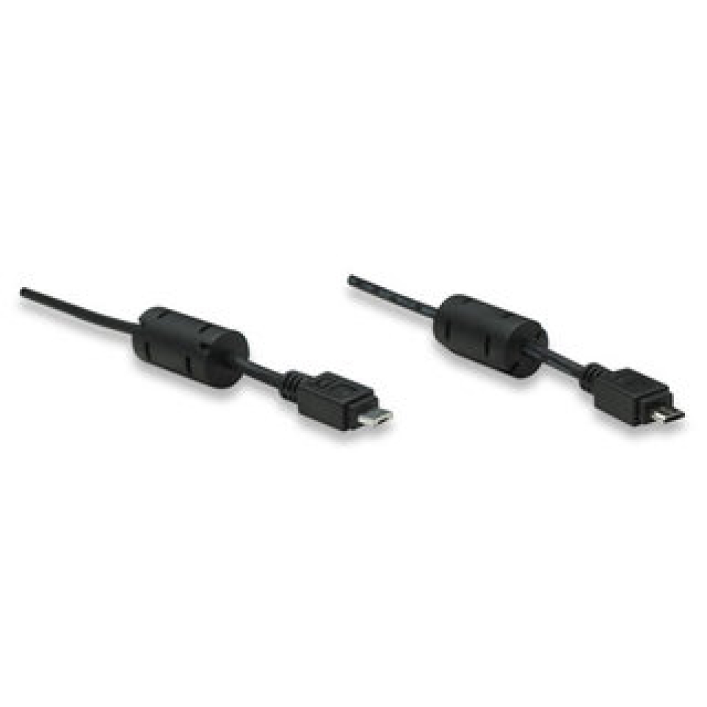 Manhattan Micro USB B male to USB Micro A male 1.8M