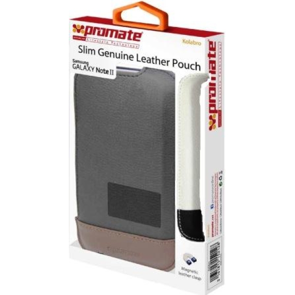 Promate Kolabro-Slim-line protective genuine leather