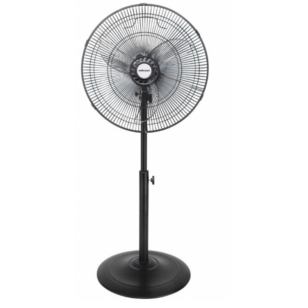 Mellerware 40cm Black Pedestal Steel Fan