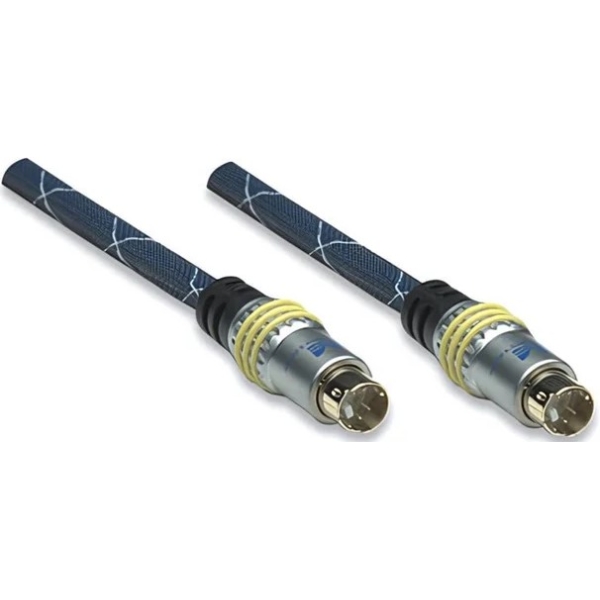 Manhattan S-Video Premium 1.5M Audio and Visual Cable