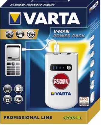 Varta V Man USB Portable Power Pack Set Varta V Man USB Portable Power Pack Set