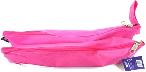 Nexx Fabric 2 Pocket 33cm Pencil Bag Nexx Fabric 2 Pocket 33cm Pencil Bag
