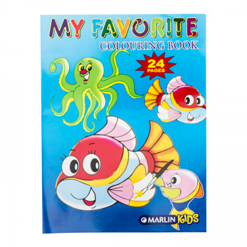 Marlin Kids Favourite Colouring Book 24 page Marlin Kids Favourite Colouring Book 24 page