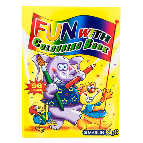 Marlin Kids Fun with Colouring Books 96 page Marlin Kids Fun with Colouring Books 96 page