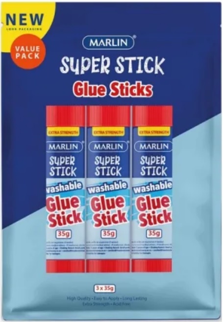 Marlin Non Toxic Glue Stick Value Pack Marlin Non Toxic Glue Stick Value Pack