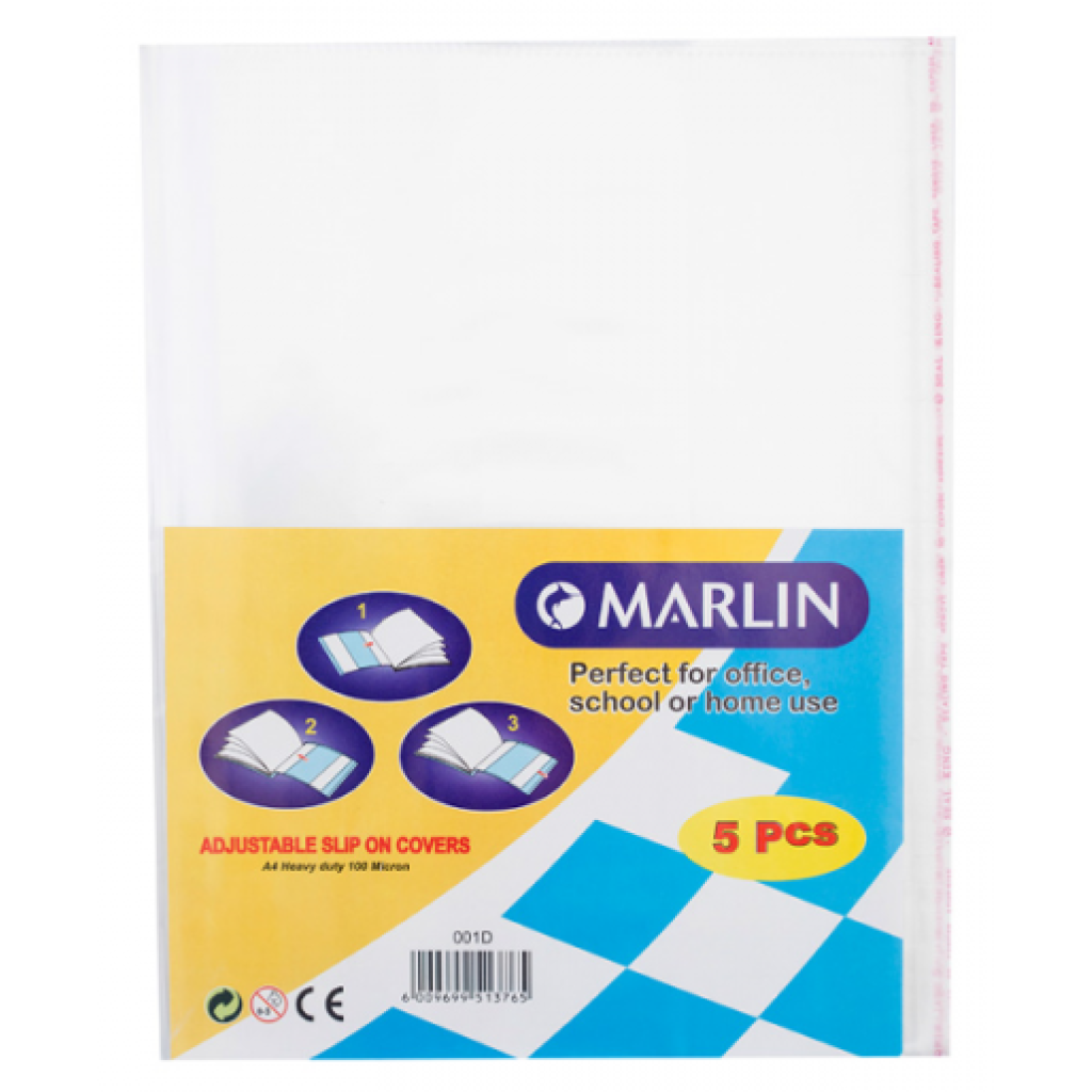 Marlin A4 Slipon Book Covers 120micron