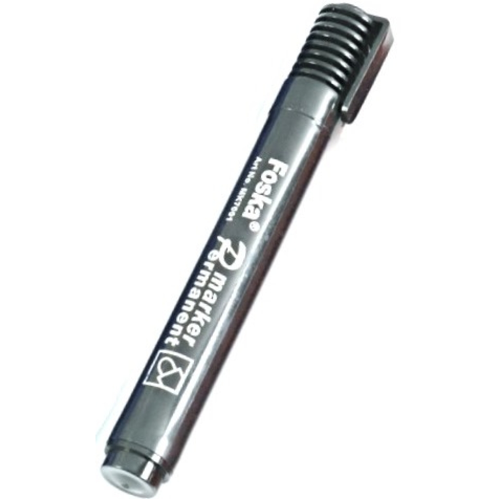 Foska Black Permanent Marker