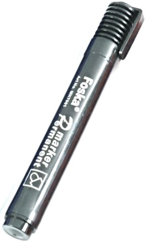 Foska Black Permanent Marker Foska Black Permanent Marker